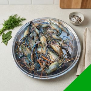 fresh golda chingri 15-20 pcs per kg kishoreganj